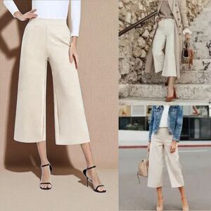 TSFUL Wide Leg Pull-On Trousers